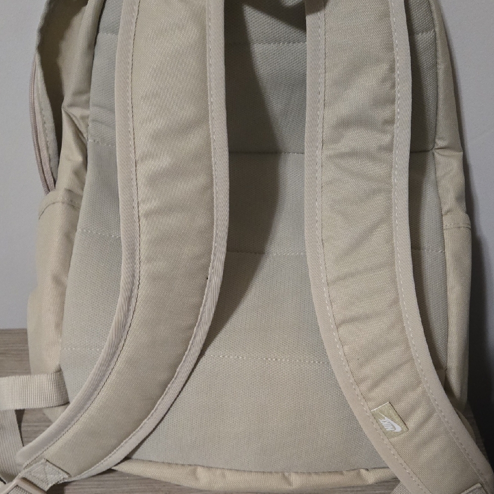 Nike Men's Tan Backpack with White Logo - Picture 5 of 5